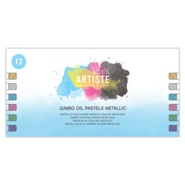 Artiste Jumbo Oil Pastels - Metallic - Pack of 12