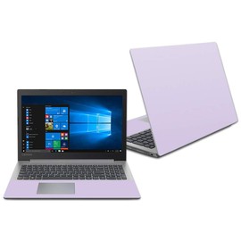 Mightyskins Skin Compatible with Lenovo Ideapad 330 15" (2018) - Solid Lilac | Protective, Durable, and Unique Vinyl Decal Wrap Cover | Easy to Apply, Remove, and Change Styles | Made in The USA