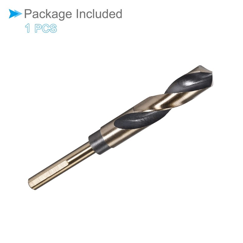 CoCud Reducing Shank Twist Drill Bit 17mm Cutting Edge Titanium
