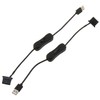 DGZZI 2pcs USB to 4-Pin Molex Fan Power Cable Computer