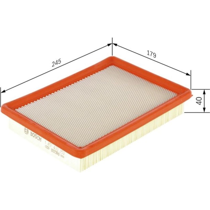 Bosch 1457433253 Air-Filter Insert