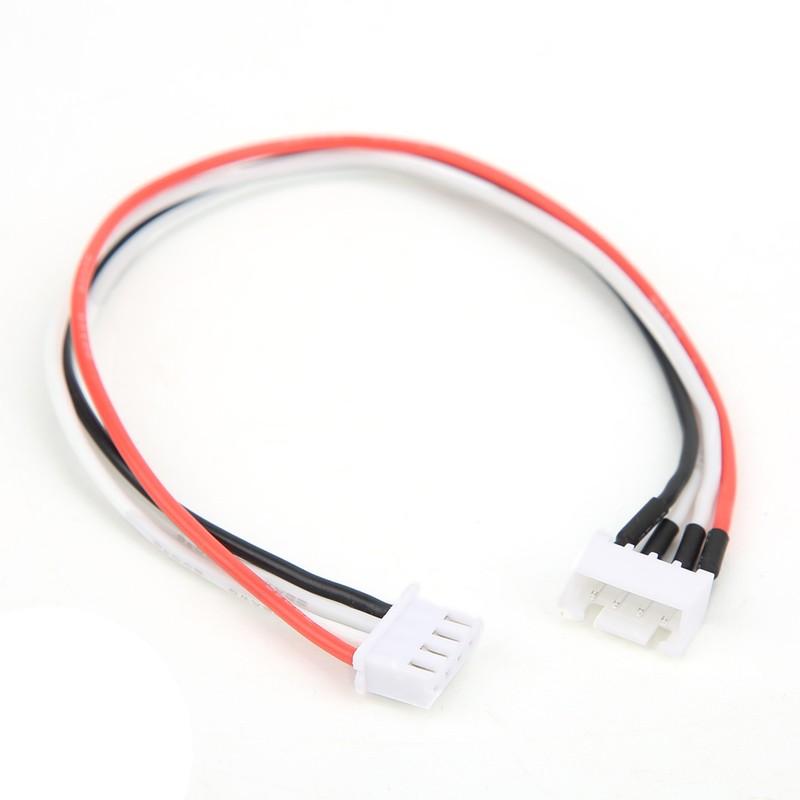 10pcs 20cm XH4P Male to Female Balance Extended Silicone Cable