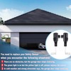 Garage Door Sensors for Genie/Overhead, GSTB-R STB-BL Safety Sensors Compatible