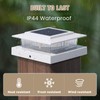 Post Cap Lights 12pack, 4x4 Deck Fence Post Solar Lights