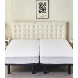 Ptsuker Set of 2 Mattress Protector 36"x 84", Fits for 6/7/8/9/10 inch Depth Mattress, Waterproof Zippered Box Spring Mattress Encasement Cover, Breathable Hypoallergenic Noiseless