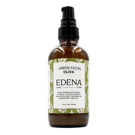 EDENA  Jabn Facial Limpiador  Limpieza Profunda Y Suave  Oliva Virgen y Avena  Frmula Orgnica  Ingredientes Naturales  Para Todo Tipo de Piel  110 ml 