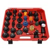 8MILELAKE 33Pcs Radiator and Cap Pressure Tester Kit Vacuum Type
