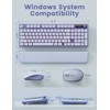 Wireless Keyboard and Mouse Combo - 9 Backlit Effects, Wrist