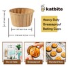 Katbite Cupcake Liner 150pcs Standard Muffin Liners(3 Shapes Optional) Heavy
