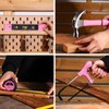 DEKOPRO Pink Drill Tool Kit Set: 20V Cordless Power Drill