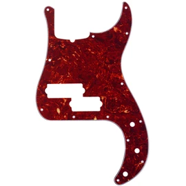 Musiclily Pro 5-String 13-Hole Contemporary P Bass Pickguard for Fender American Precision Bass, 4Ply Vintage Tortoise