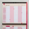 Matilda Moo 2024 Family Calendar - 5 Person Wall Calendar