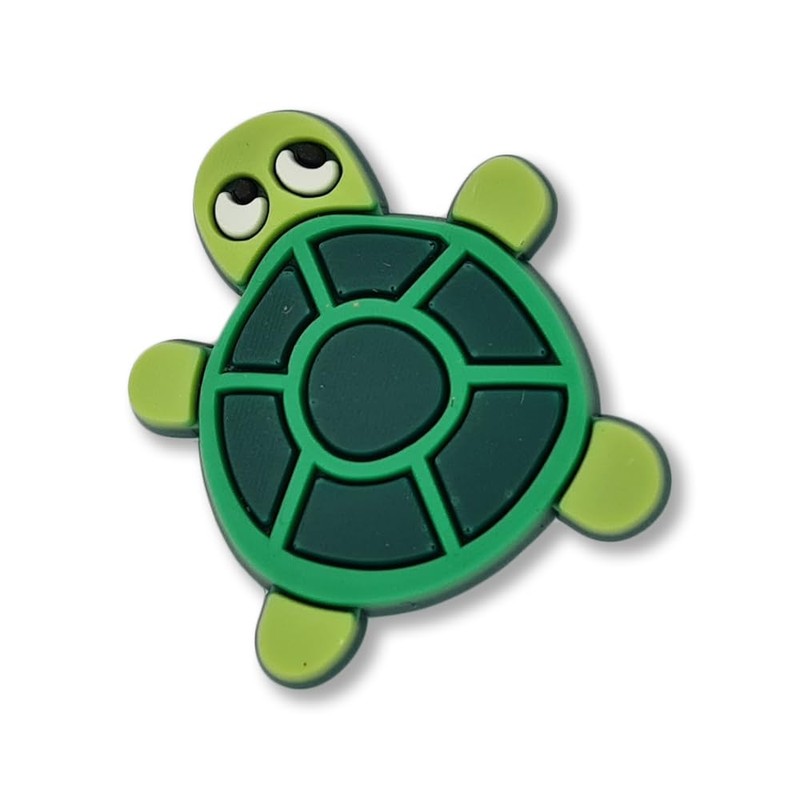 SUPER CUTE - Charms For Crocs/Shoes - Flat Turtle -