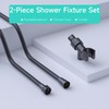 MAYYAYA Adjustable Shower Head Holder & Hose Kit | Premium