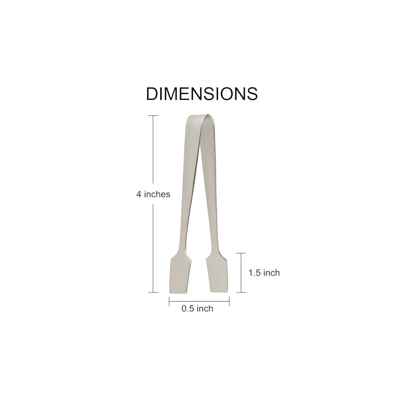 Fino Sugar Tong, Stainless Steel, Made in Japan, Set of