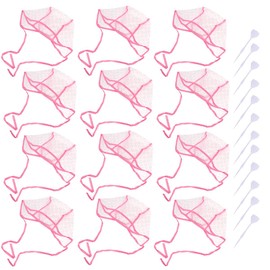 Ipetboom Hair Coloring Highlighting Cap 12pcs Set with Hook Needle Hair Gloss for Stylists