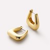 MUMREUES Gold Earrings for Women 14K Gold Hoop Earring Dainty