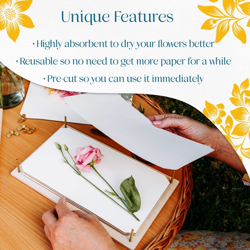 Blotting Paper for Flower Press by Berstuk® • Flower Press