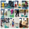 Commercial Mop with 3 Replacement Heads & 1 Handles, 64"