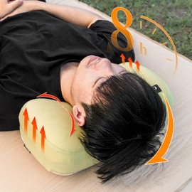 HIKEMAN Memory Foam Camping Pillow - Ultralight Travel Pillow,Backpacking Pillow,Camping Essentials Camping Pillows for Sleeping (Wathet)