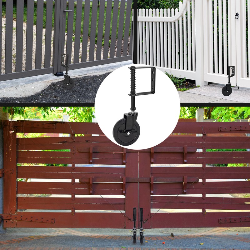 4 Inch Heavy Duty Fence Gate Wheel for Metal Tube,