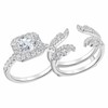 Blongme 3 CT Wedding Sets Ring Enhancer for Engagement Rings