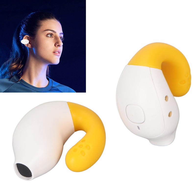 Open Ear Clip Headphones Intelligent Noise Reduction Stereo Surround Sound