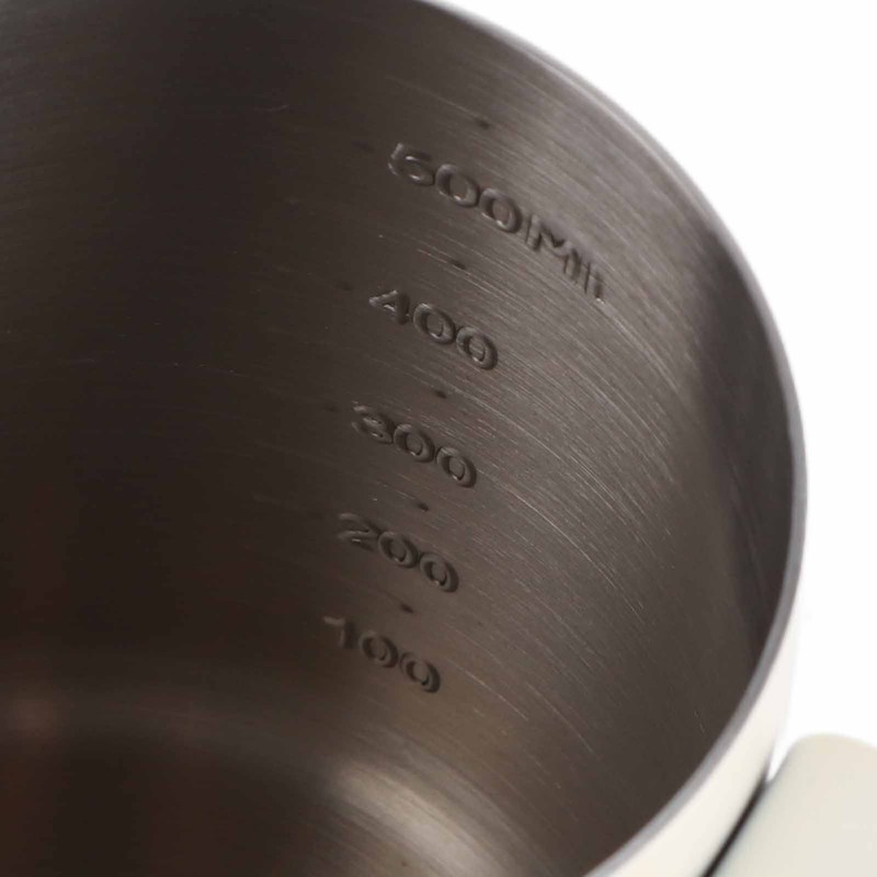 Stainless Steel Frothing Pitcher Milk Frothing Cup with Measurement Scales