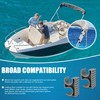 Ahuliao Bimini Top Support Pole Clips for 7/8 inch Boats