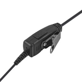 C Swivel Ear Piece 1 Wire Built-in-line Ptt Mic Earpiece Two Way Radio Headset for Motorola Walkie Talkie sl300 sl3550e sl7550e(OEM for pmln7189 pmln7189a)