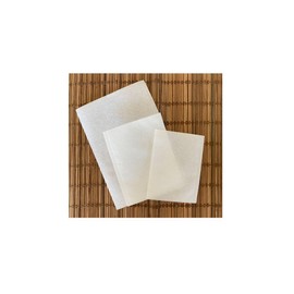 EMPTY SELF FILL Teabags, White Paper, COMPOSTABLE, Large Size, Heat Sealable, 9x13cm, 50