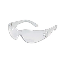 Gateway Safety 46MC20 StarLite MAG Safety Glasses, 2.0 Diopter Magnification, Clear Lens, Clear Temple