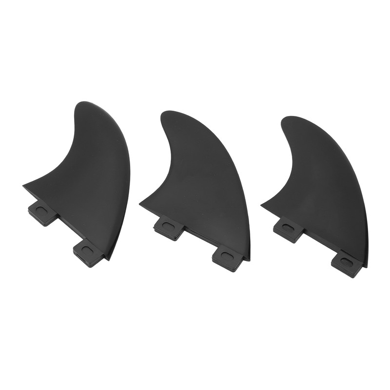 3PCS Surfboard Fin Replacement PVC Paddle Board Fin Surfboard Accessory