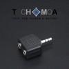 2-person earphone stereo Y-type sound splitter couple gender / 2인 이어폰 스테레오 Y형 음향 분배 커플젠더