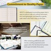 NOLTY Notebook, A5 Log Type, 3.5mm Grid, 176 Pages, Made