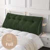 Sasttie Headboard Pillow Full, Wedge Pillow Headboard for Sitting Up
