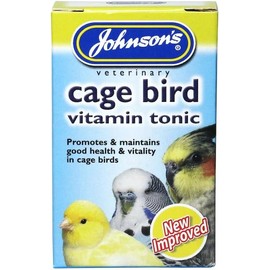 Johnsons Veterinary Products 6 x Johnson's Caged Bird Vitamin Tonic 15ml, clear