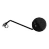 Busch Muller &Miroir rond sur pied avec collier de serrage