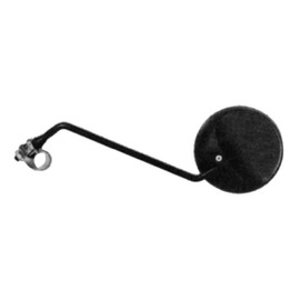 Busch Muller &Miroir rond sur pied avec collier de serrage et vis de 8 mm