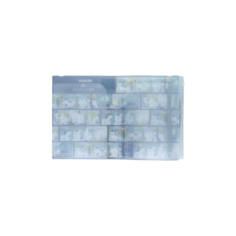 Sun-Star Stationery MG S2175967 Moomin Goods, Clear File, Multi-Function, Rubber