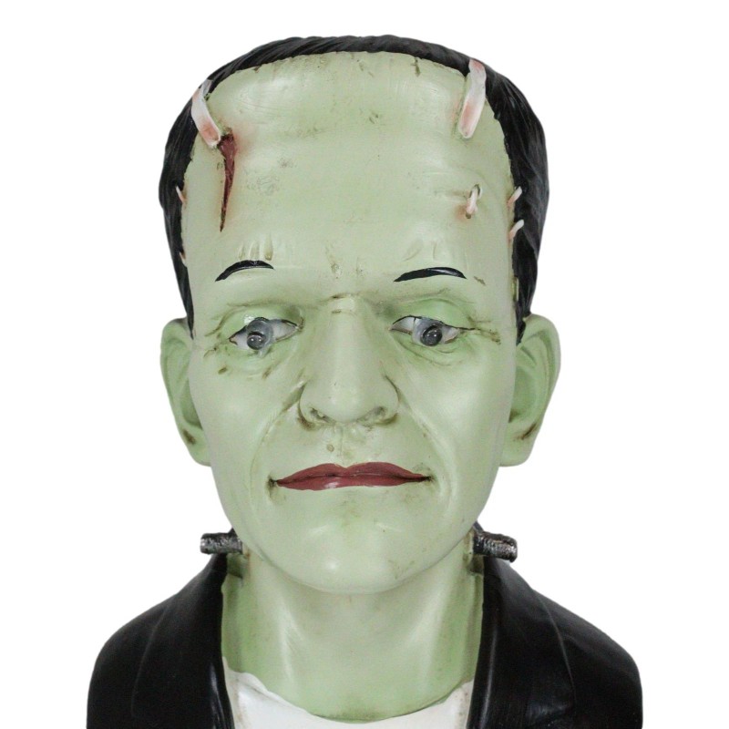 The Groom Mr Frankenstein Bust Figurine With Green Poison LED