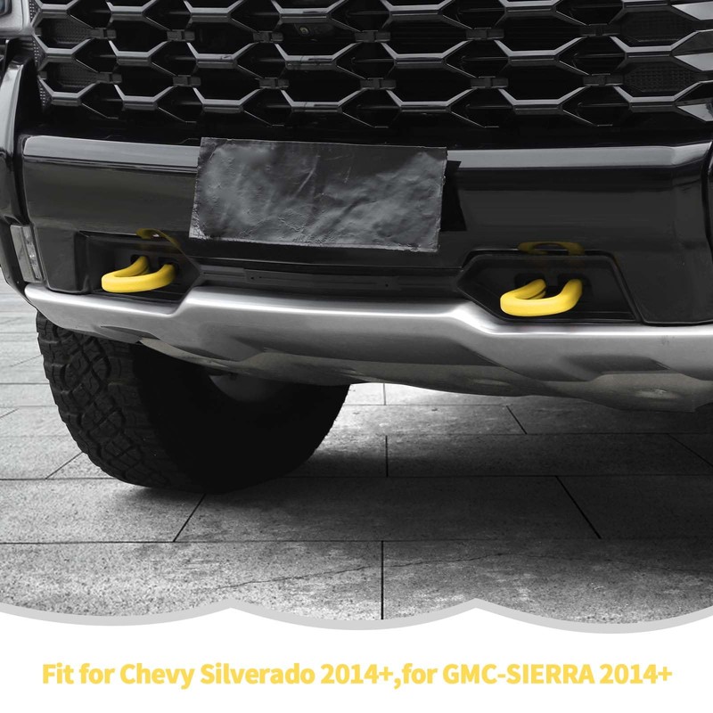 RT-TCZ Tow Hook Covers - Bumper Tow Hook Rubber Protector