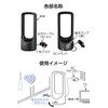 EC-RA120AB DX Antenna, Indoor Antenna, Antenna (Built-In Booster), For High