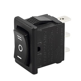 R19A Double Side Self-Reset Switch Compatible with Anchilly Switch, with 3 Pins and 3 Position, Has a Rating of 6A 250VAC T105/55 1E4 and 6A 250VAC T85/55 u 10E3, Operate on 120V/125V AC Systems