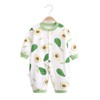 Vinesen Preemie Baby/Toddler Boys' and Girls' One-Piece Organic Cotton Jumpsuit