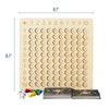 Asweets 2 in 1 Wooden Montessori Multiplication Addition Board Game
