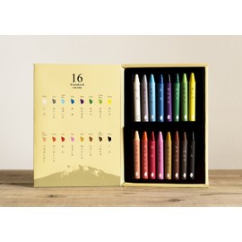 Rice Crayons 16 Color Set Standard ST-RICE02