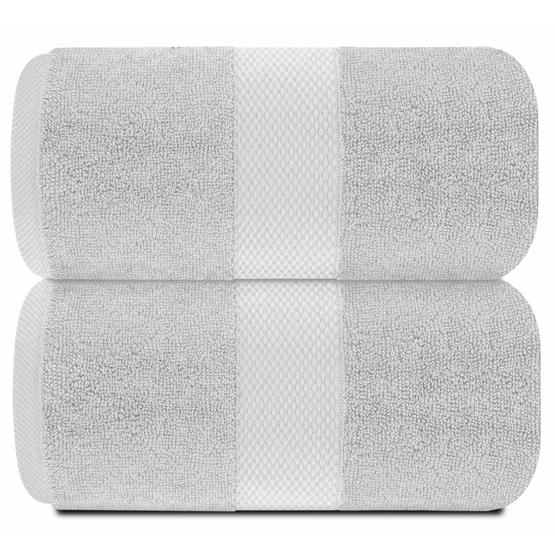 White Classic Luxury Soft Bath Sheet Towels - 650 GSM