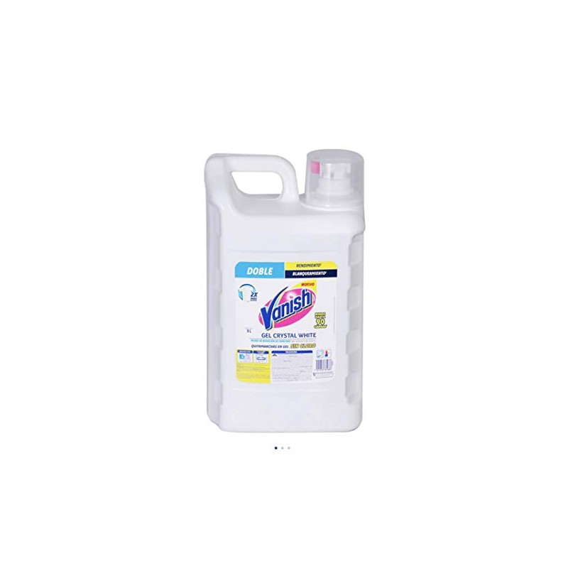 Vanish Quitamanchas en Gel para ropa Blanca 9 l
