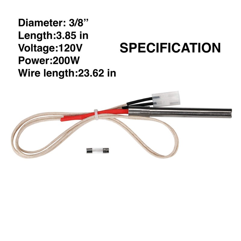 GRILLME Fire Pot Burn Pot and Hot Rod Ignitor Kit